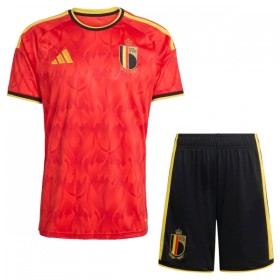 Belgia Lasten Koti Mm-Kisat 2026 - Jalkapallo Pelipaidat (S/S)